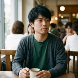 岡本 涼(友人の紹介で会っている相手(20代後半))