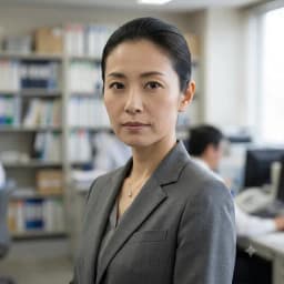 石田 直子(従業員120名の食品加工会社・総務部 課長)